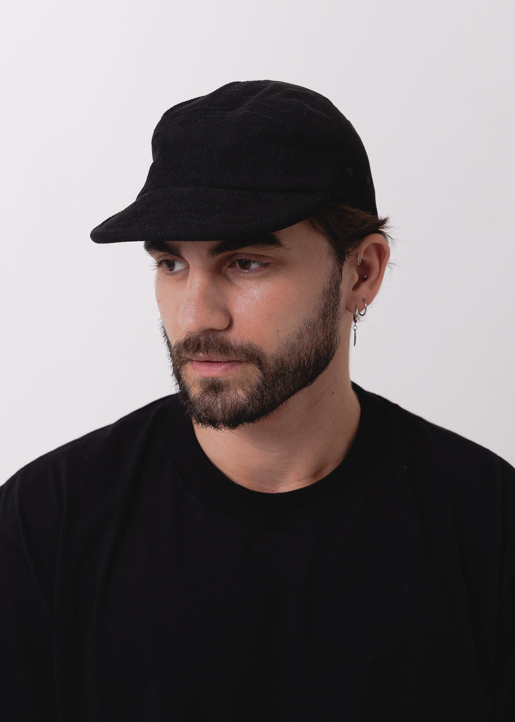 Five Panel Cotele Algodão - Preto
