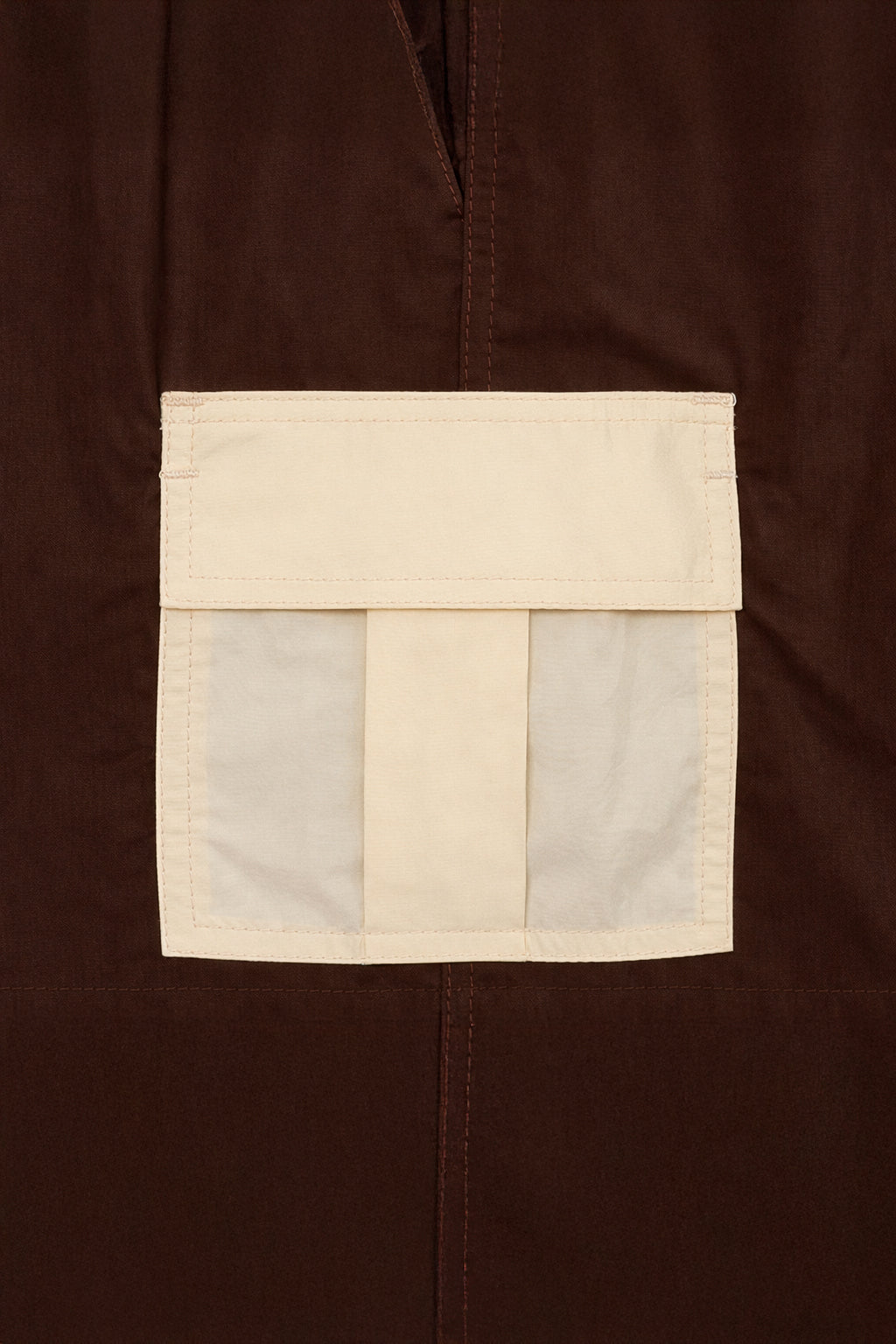 Short Cargo - Marrom com Bege