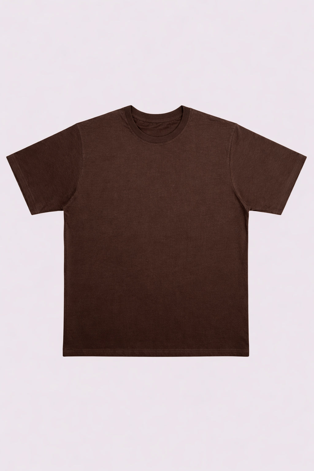 Tshirt Boxy - Marrom Café