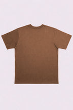 Tshirt Boxy - Marrom Carvalho