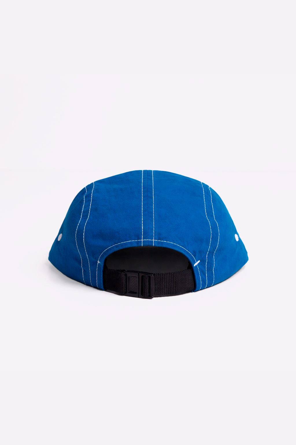 Boné Five Panel Streetwear Azul com Linha Branca