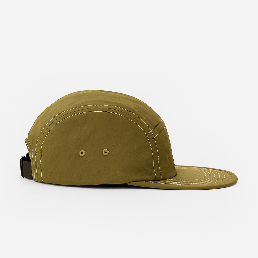 Boné Five Panel Streetwear Caqui