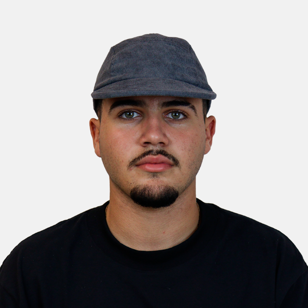 Five Panel Cotele - Chumbo