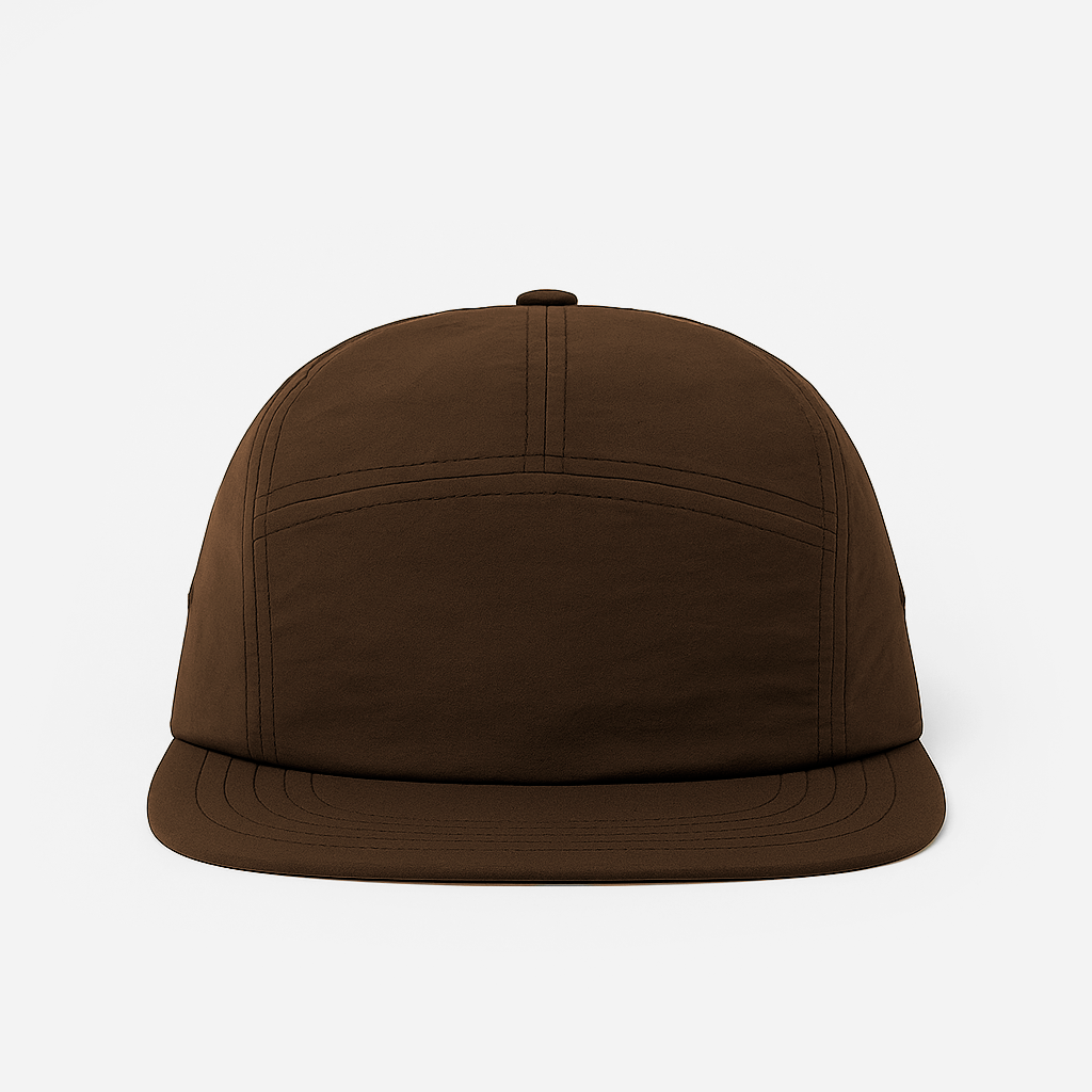 Boné Five Panel Marrom
