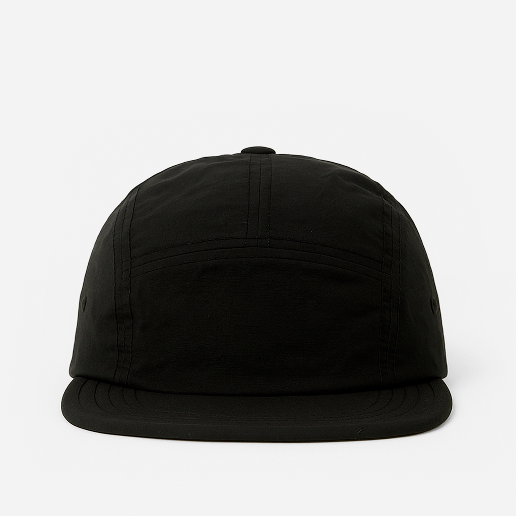 Boné Five Panel Preto