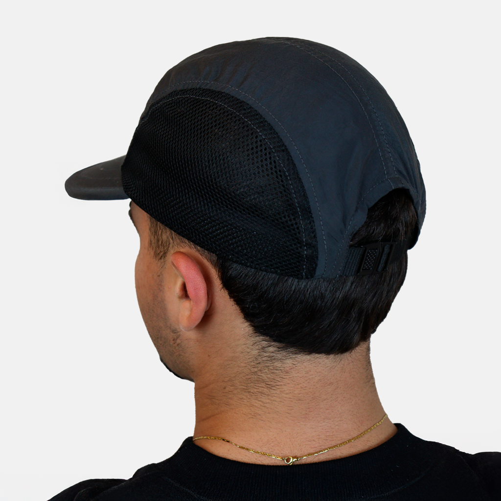 Five Panel de Redinha Chumbo com Preto