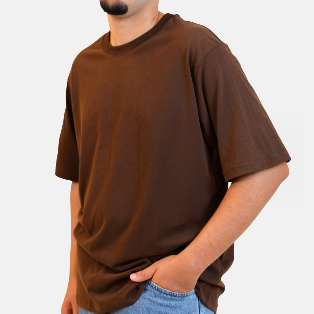 Tshirt Oversized - Marrom 2028