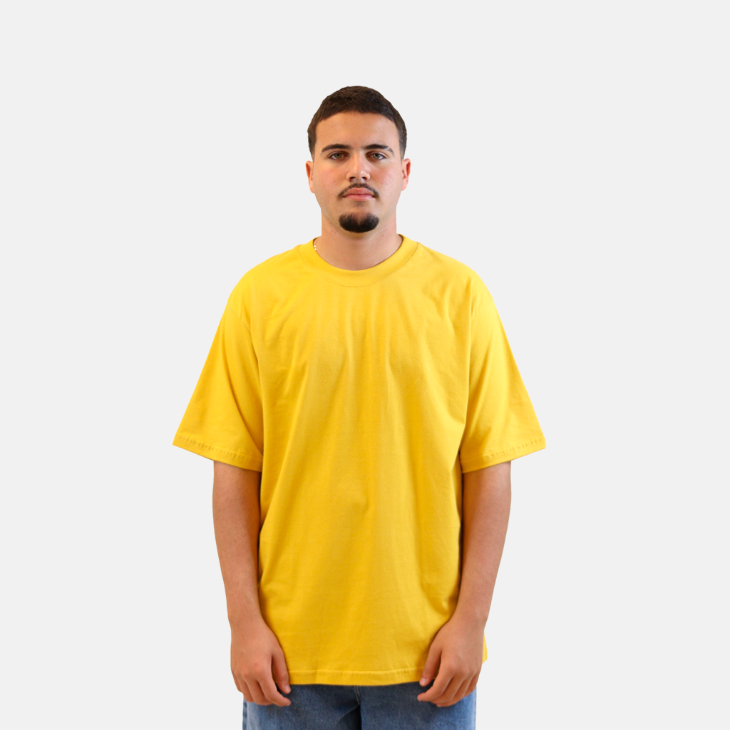 Tshirt Oversized - Amarelo