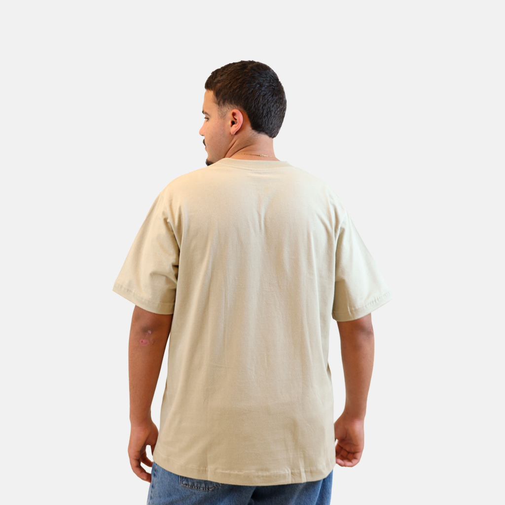 Tshirt Oversized - Bege 2132