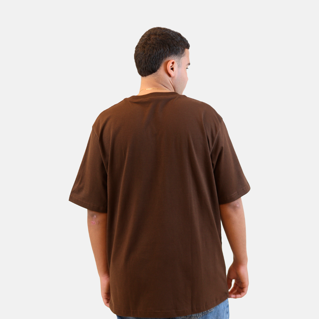Tshirt Oversized - Marrom 2028