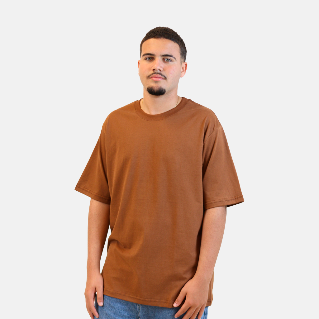 Tshirt Oversized - Marrom 2029