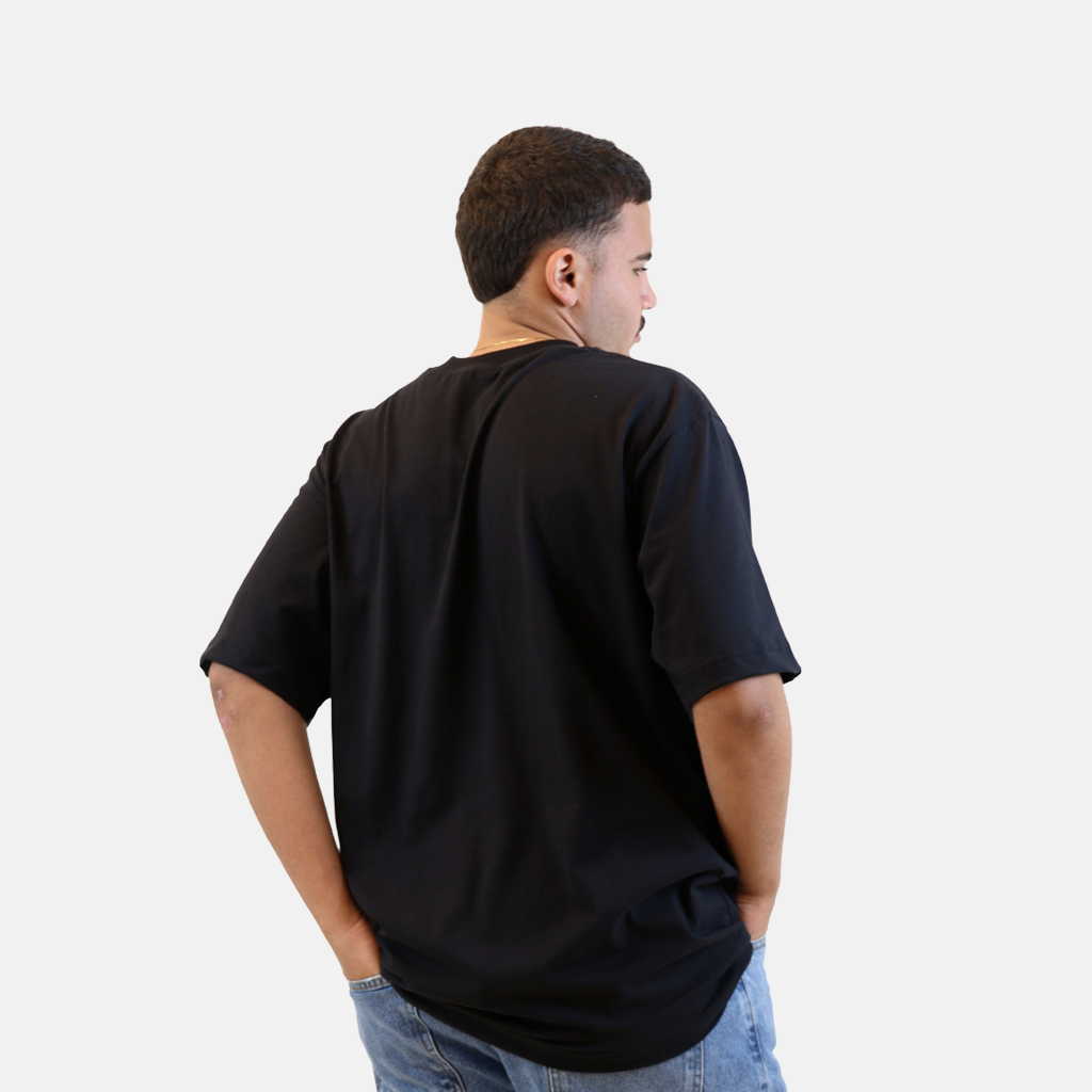 Tshirt Oversized - Preto