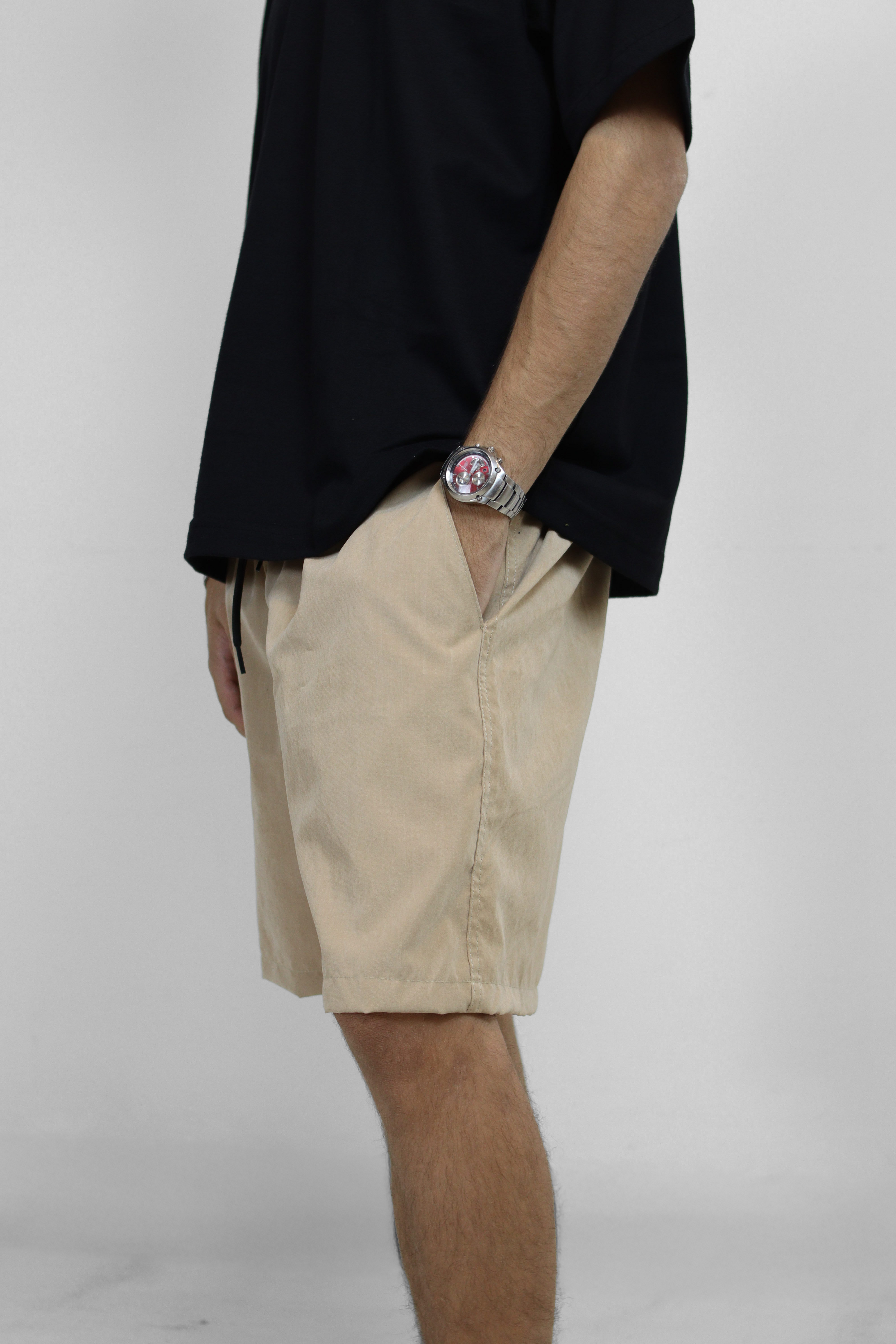 Short Peletizado - Bege