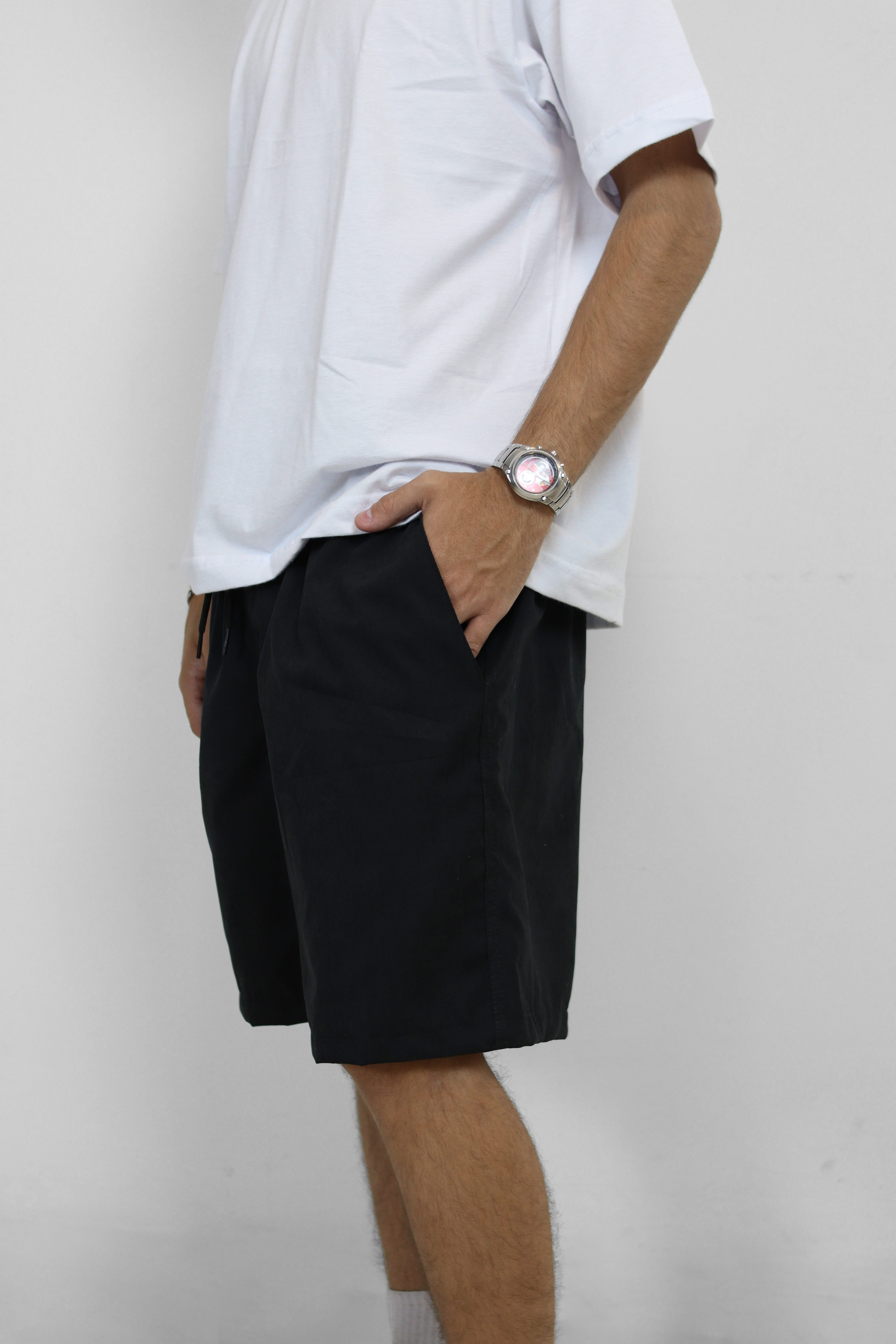 Short Peletizado - Preto