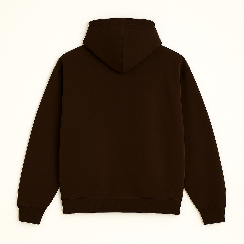 Moletom Canguru Streetwear - Marrom