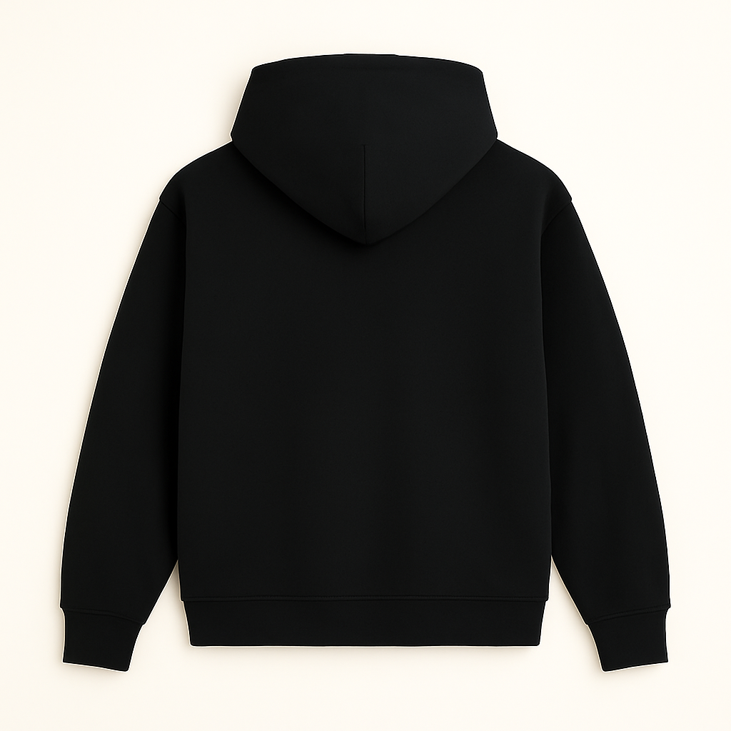 Moletom Canguru Streetwear - Preto