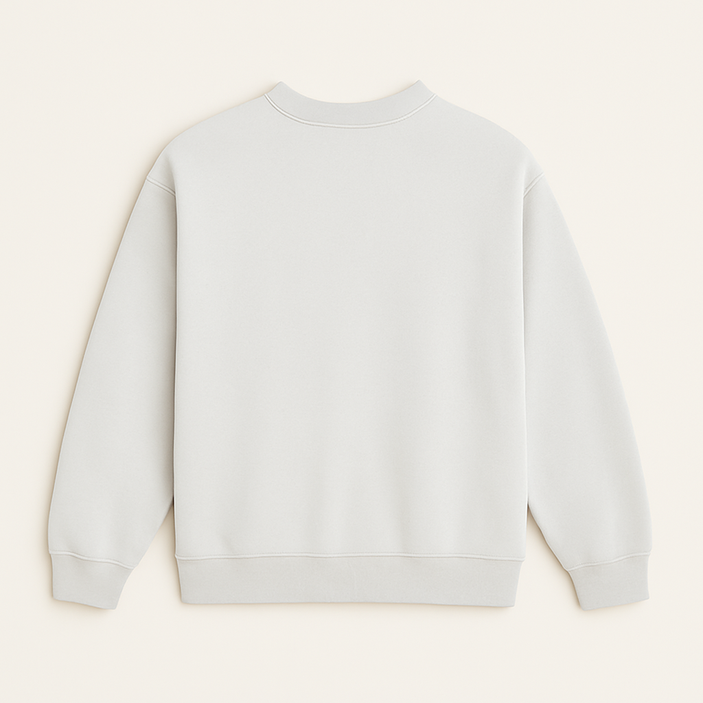 Moletom Careca Streetwear - Branco