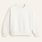 Moletom Careca Streetwear - Branco