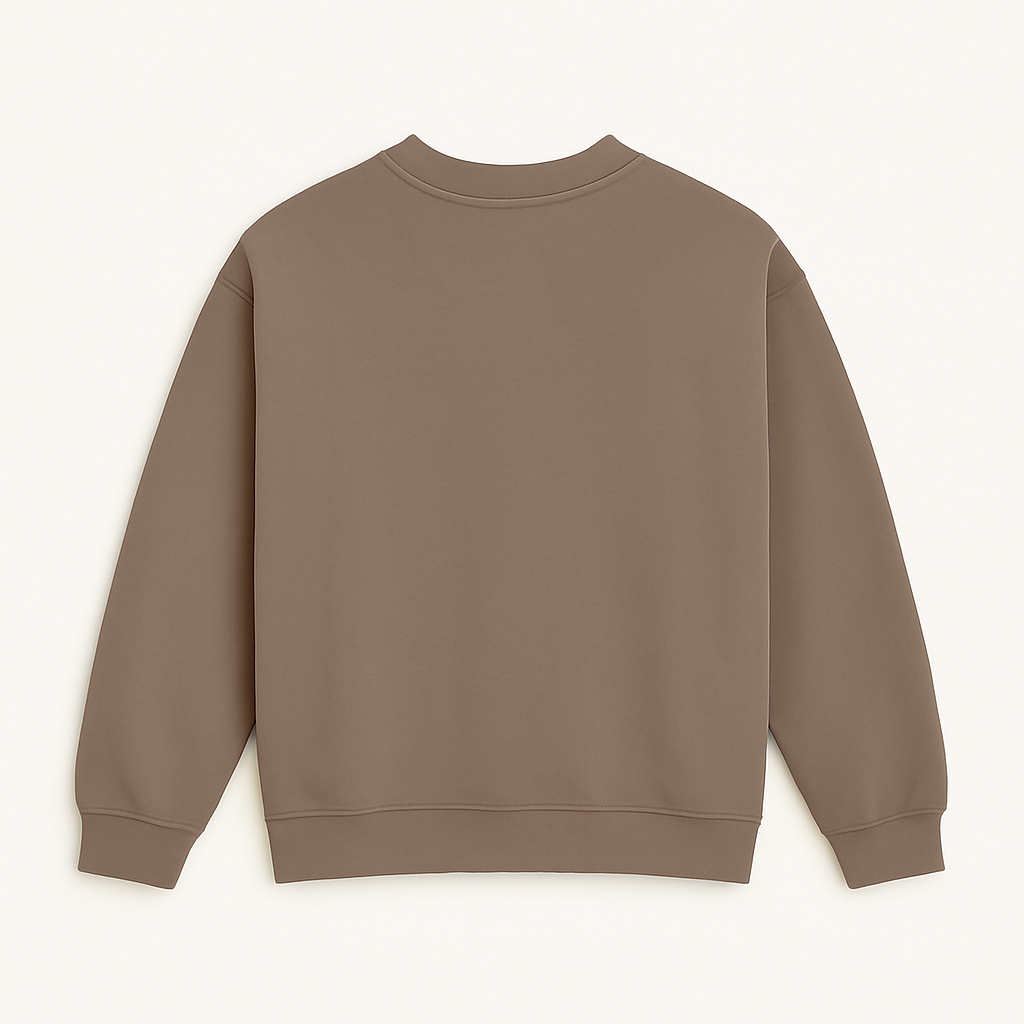 Moletom Careca Streetwear - Bege