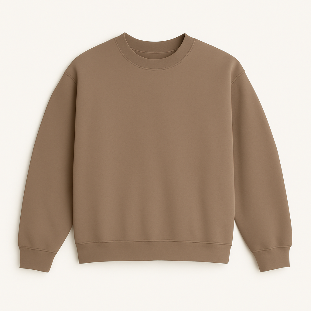 Moletom Careca Streetwear - Bege