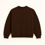 Moletom Careca Streetwear - Marrom