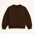 Moletom Careca Streetwear - Marrom