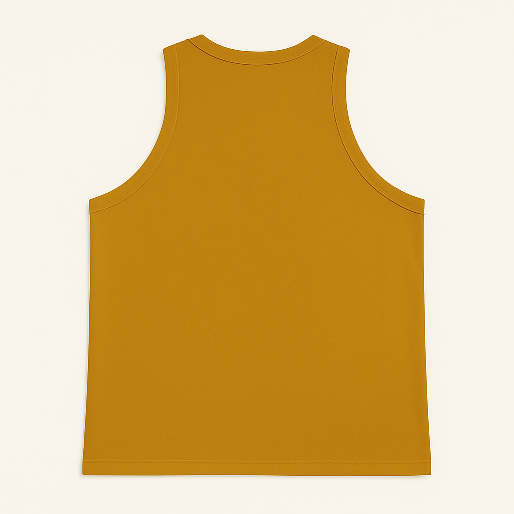 Regata Streetwear 100% Algodão - Amarelo