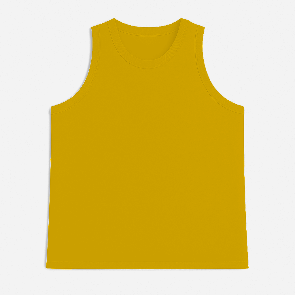 Regata Streetwear 100% Algodão - Amarelo