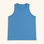 Regata Streetwear 100% Algodão - Azul Céu