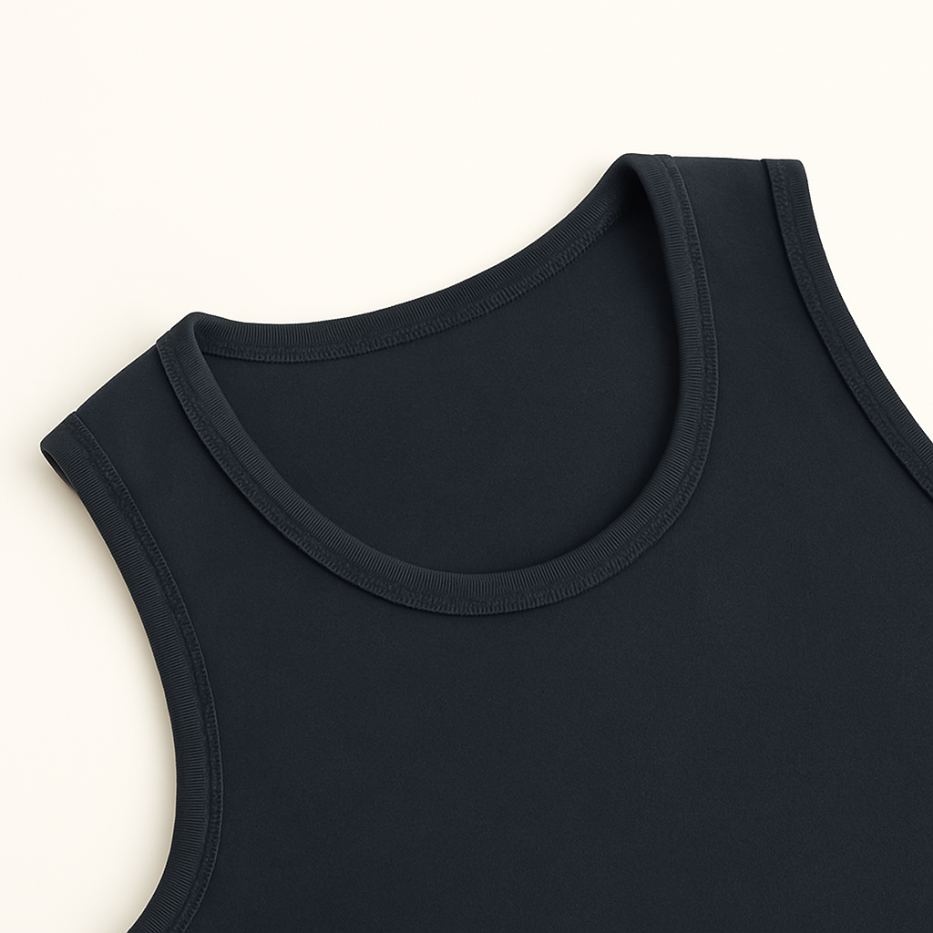 Regata Streetwear 100% Algodão - Azul Marinho