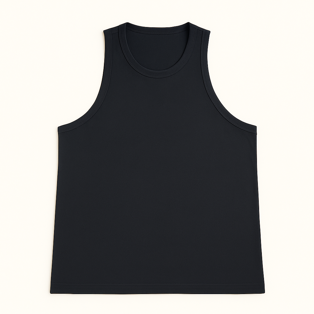 Regata Streetwear 100% Algodão - Azul Marinho