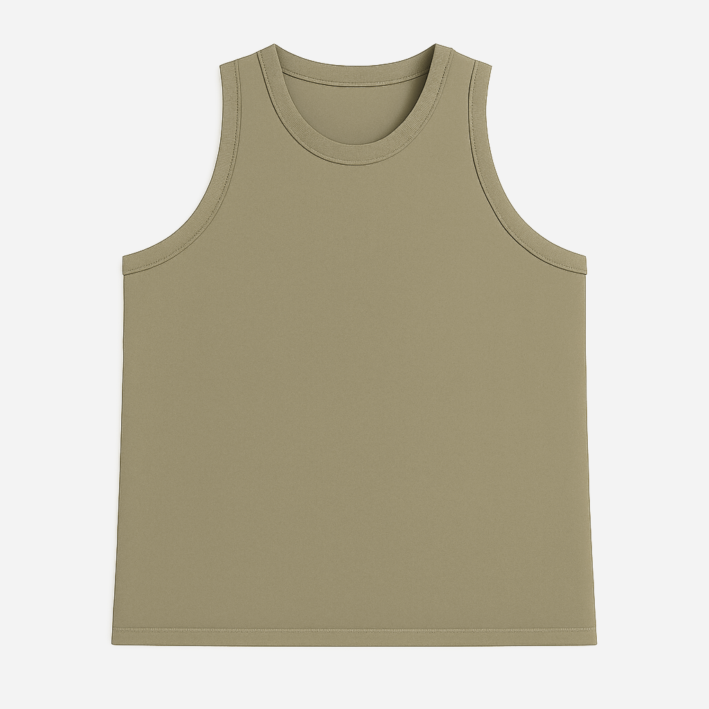 Regata Streetwear 100% Algodão - Bege 2133