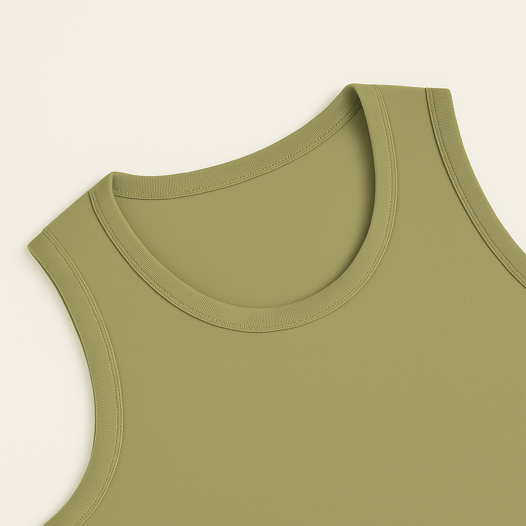 Regata Streetwear 100% Algodão - Bege 2132