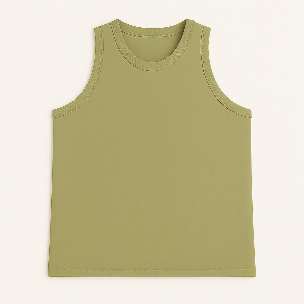 Regata Streetwear 100% Algodão - Bege 2132