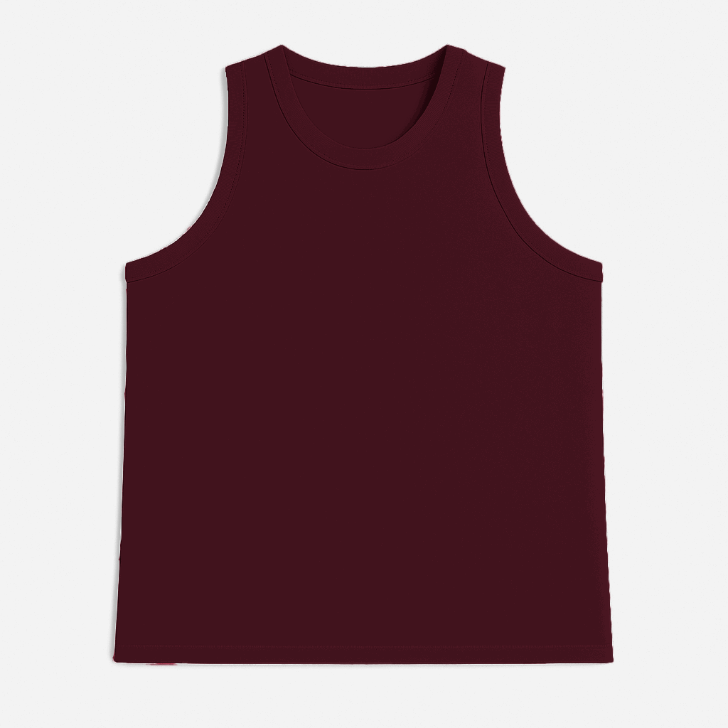 Regata Streetwear 100% Algodão - Bordô