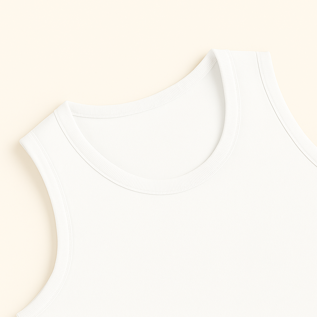 Regata Streetwear 100% Algodão - Branco