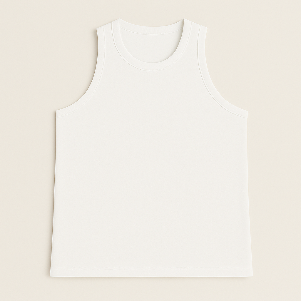 Regata Streetwear 100% Algodão - Branco