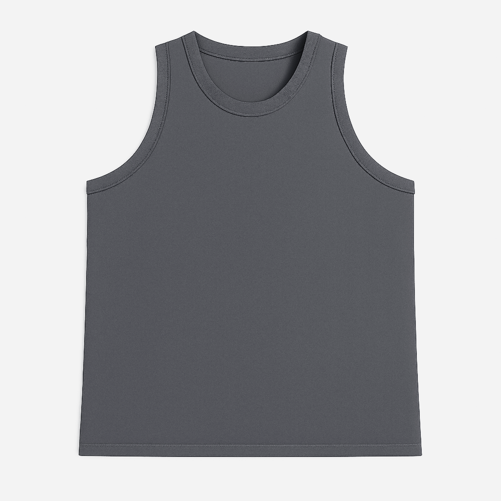 Regata Streetwear 100% Algodão - Chumbo