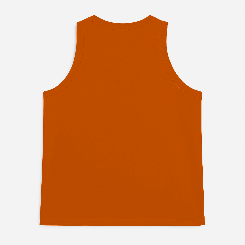 Regata Streetwear 100% Algodão - Laranja