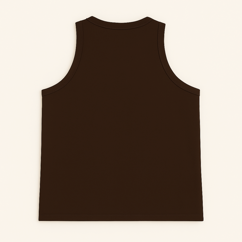 Regata Streetwear 100% Algodão - Marrom 2028