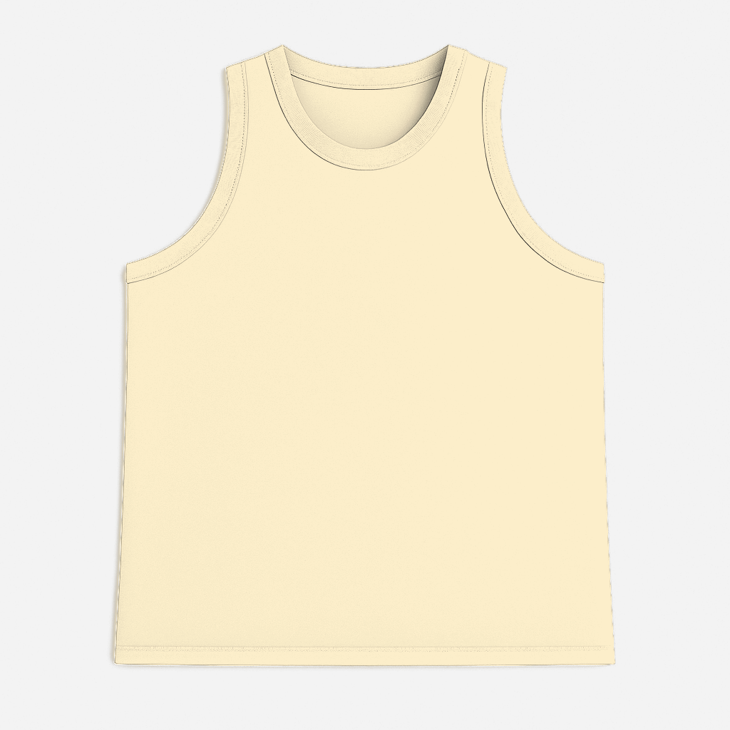 Regata Streetwear 100% Algodão - Off White