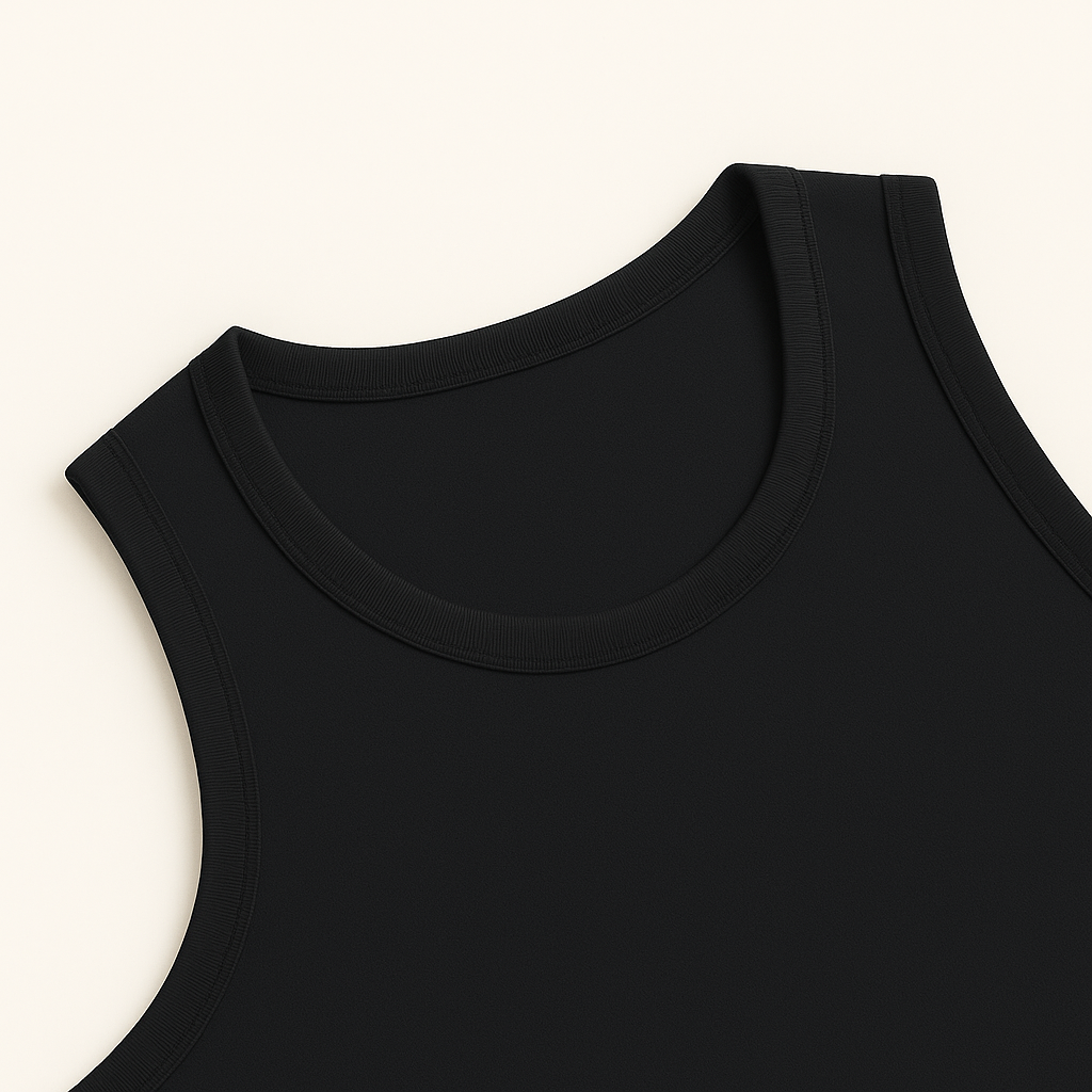 Regata Streetwear 100% Algodão - Preta