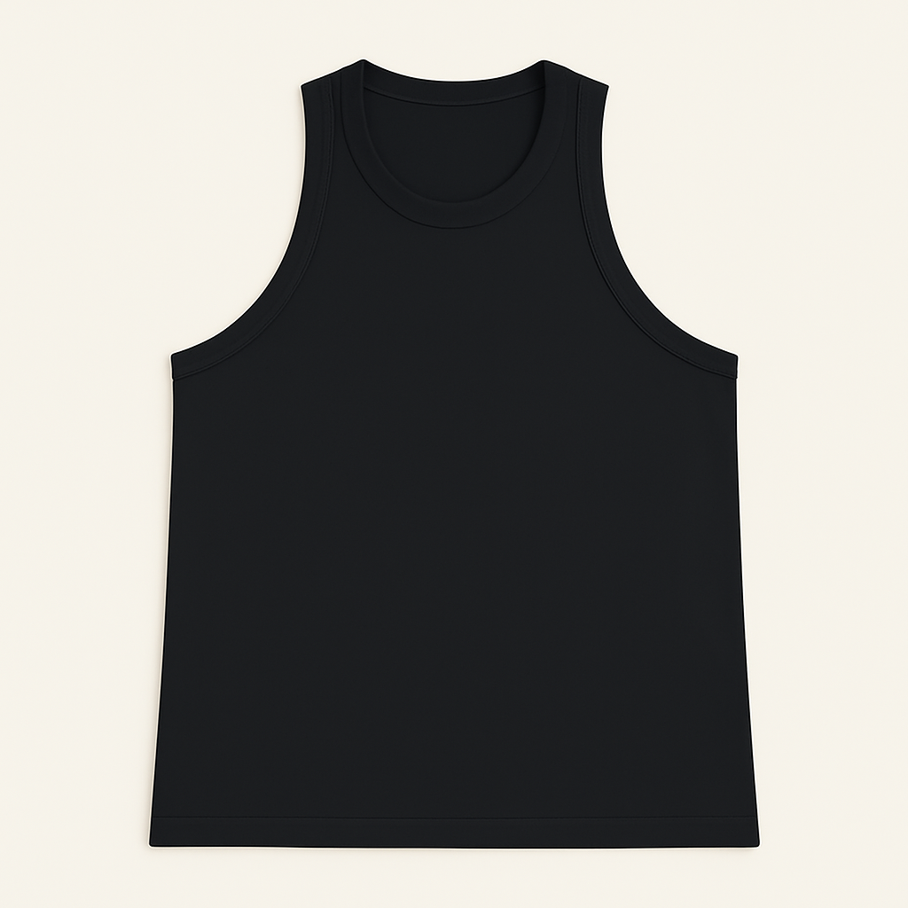 Regata Streetwear 100% Algodão - Preta