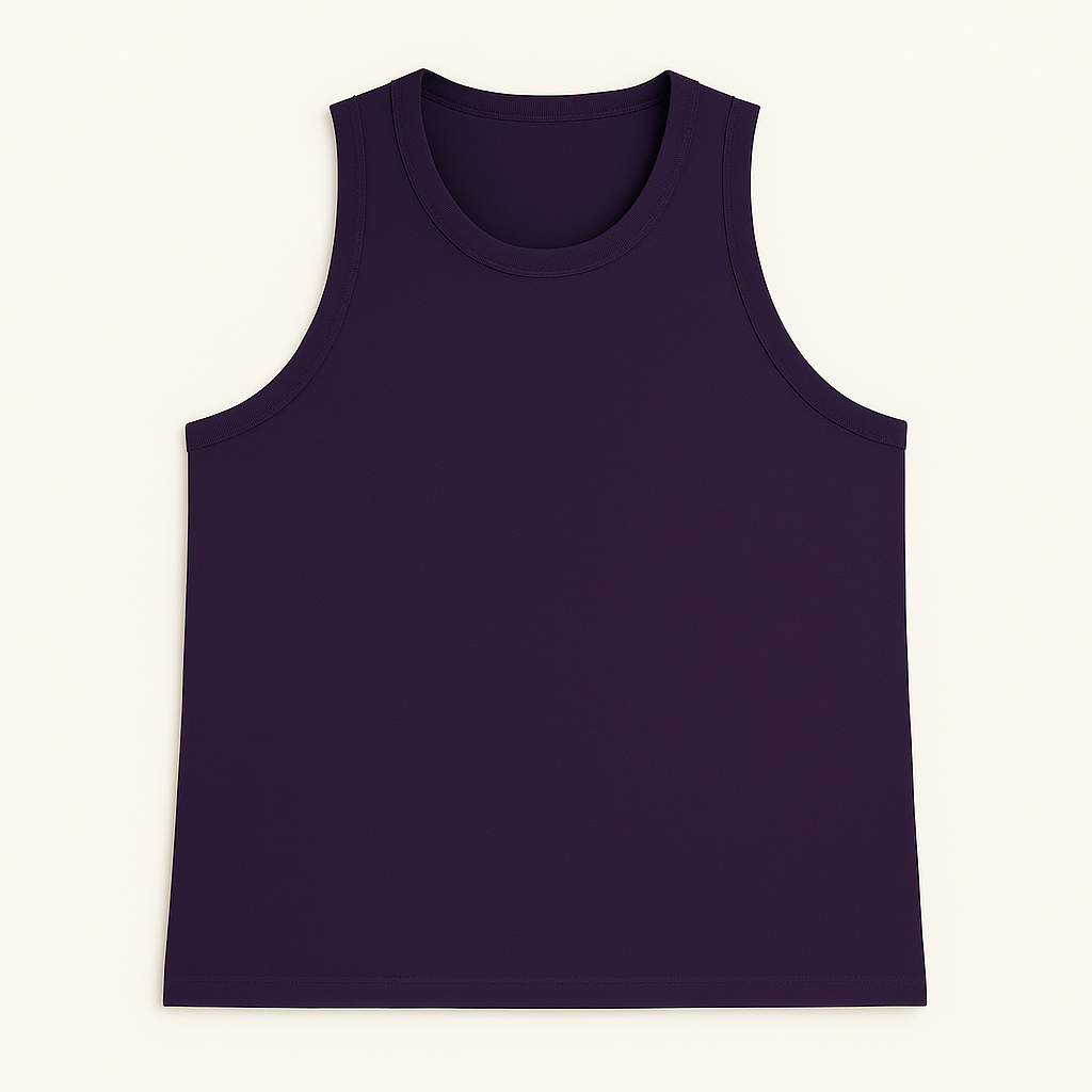 Regata Streetwear 100% Algodão - Roxo