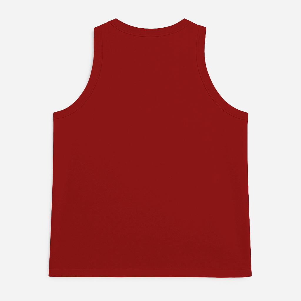 Regata Streetwear 100% Algodão - Vermelho