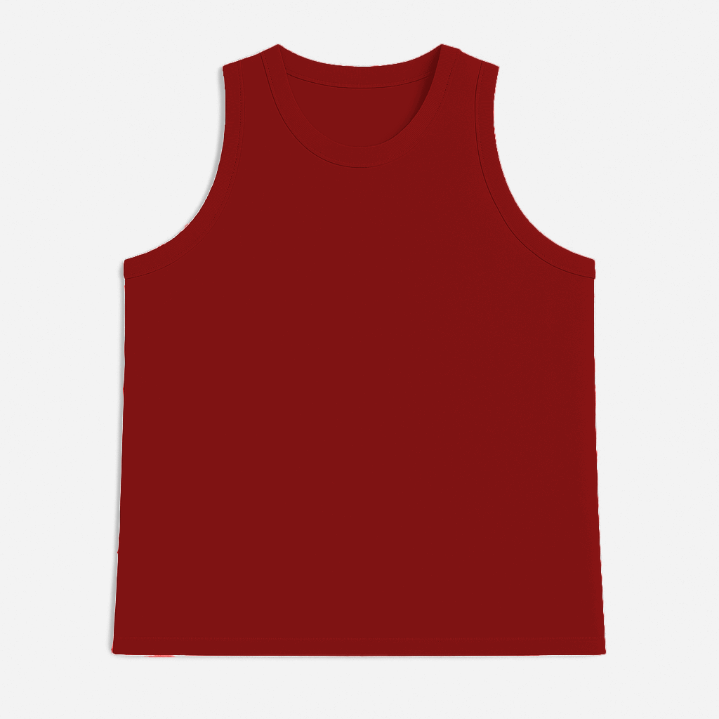 Regata Streetwear 100% Algodão - Vermelho