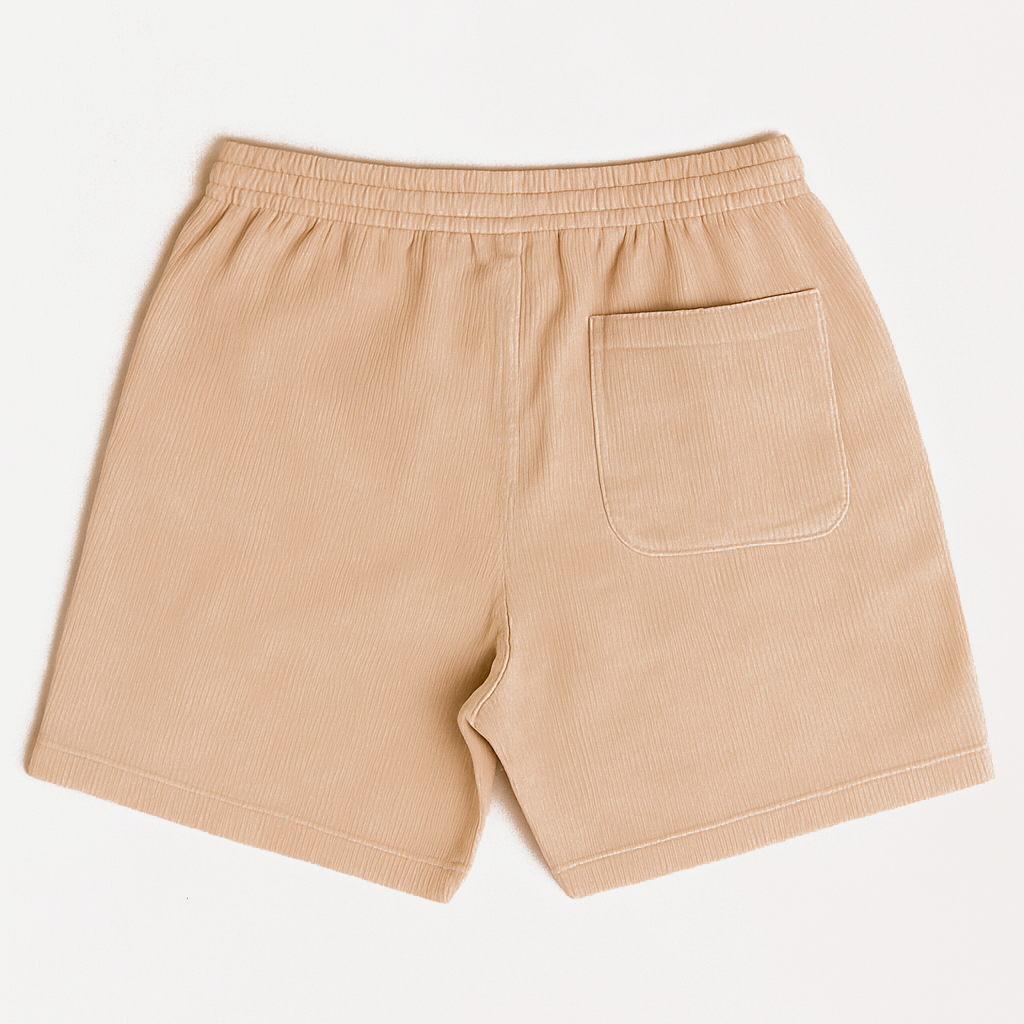 Short Cotelê - Bege