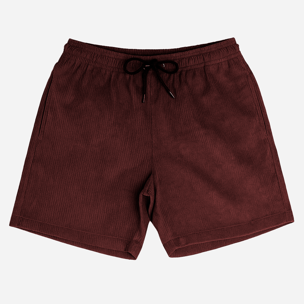 Short Cotelê - Bordô