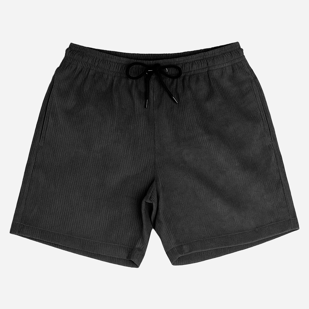 Short Cotelê - Chumbo