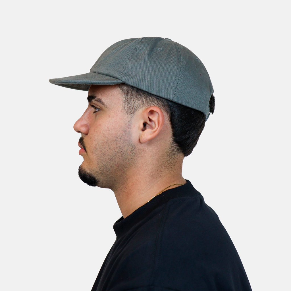 Boné Six Panel Chumbo